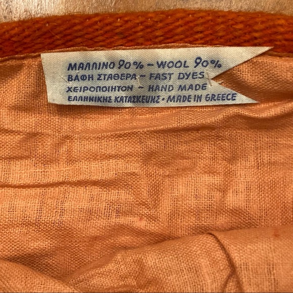 COPY - Vintage ‘60s-‘70s Greek Woven Bag - Picture 4 of 16